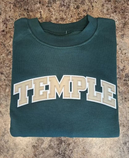 Unisex Crewneck Fleece Sweatshirt w/Logo - 1121