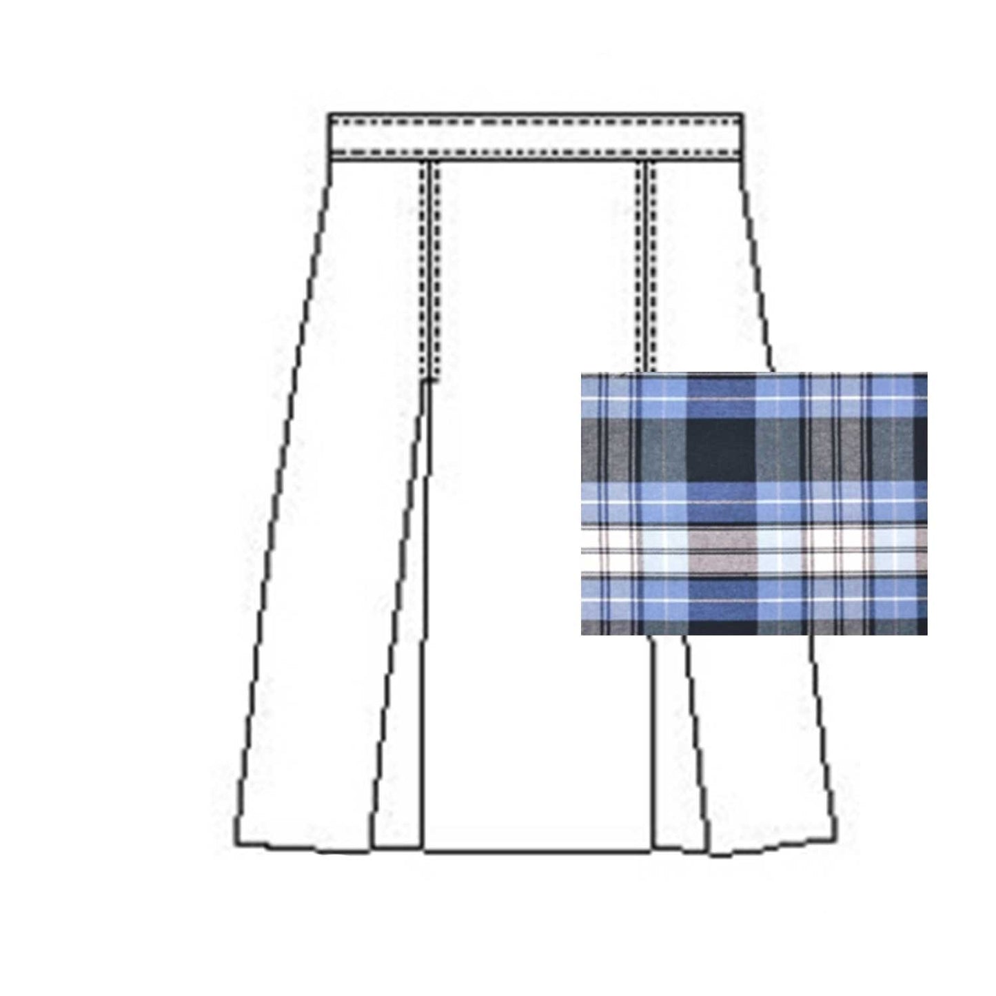 Skirt Model 34 - Blend Plaids - 1109