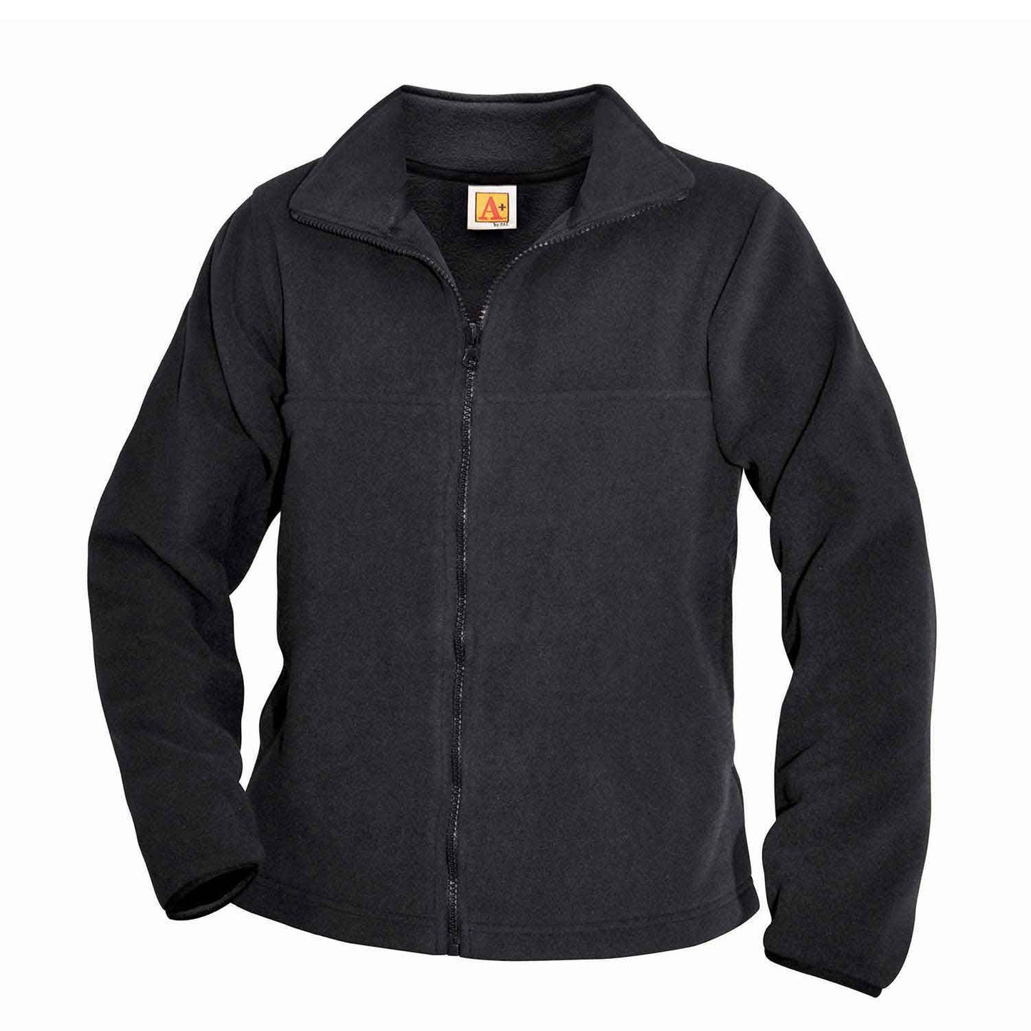 Unisex Zip-Front Fabri-Tech Fleece Jacket w/Logo - 1104