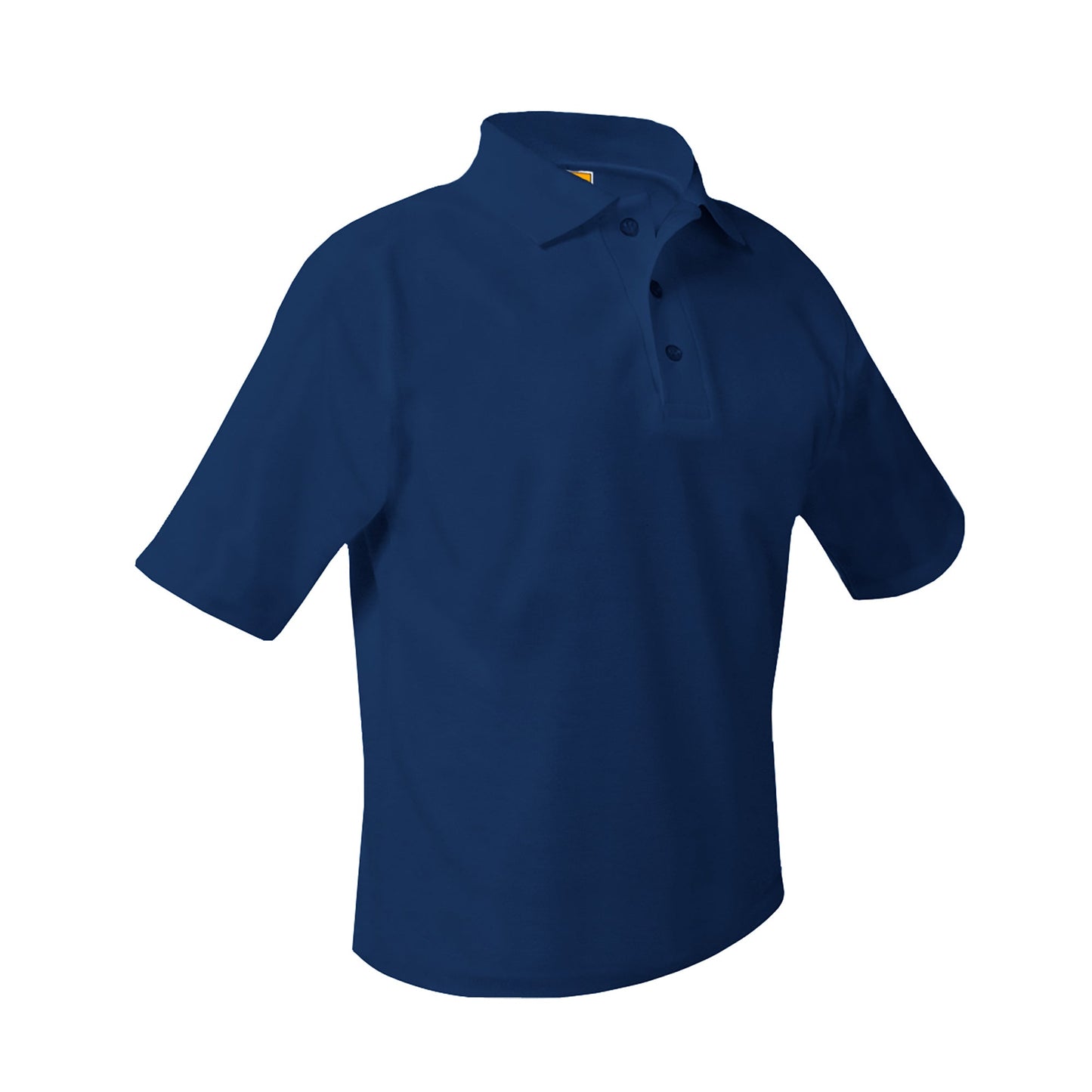 Unisex Pique Polo Shirt, Short Sleeves, Hemmed w/ Logo - 1102