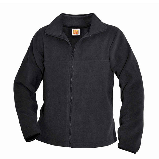 Unisex Zip-Front Fabri-Tech Fleece Jacket w/Logo - 1106