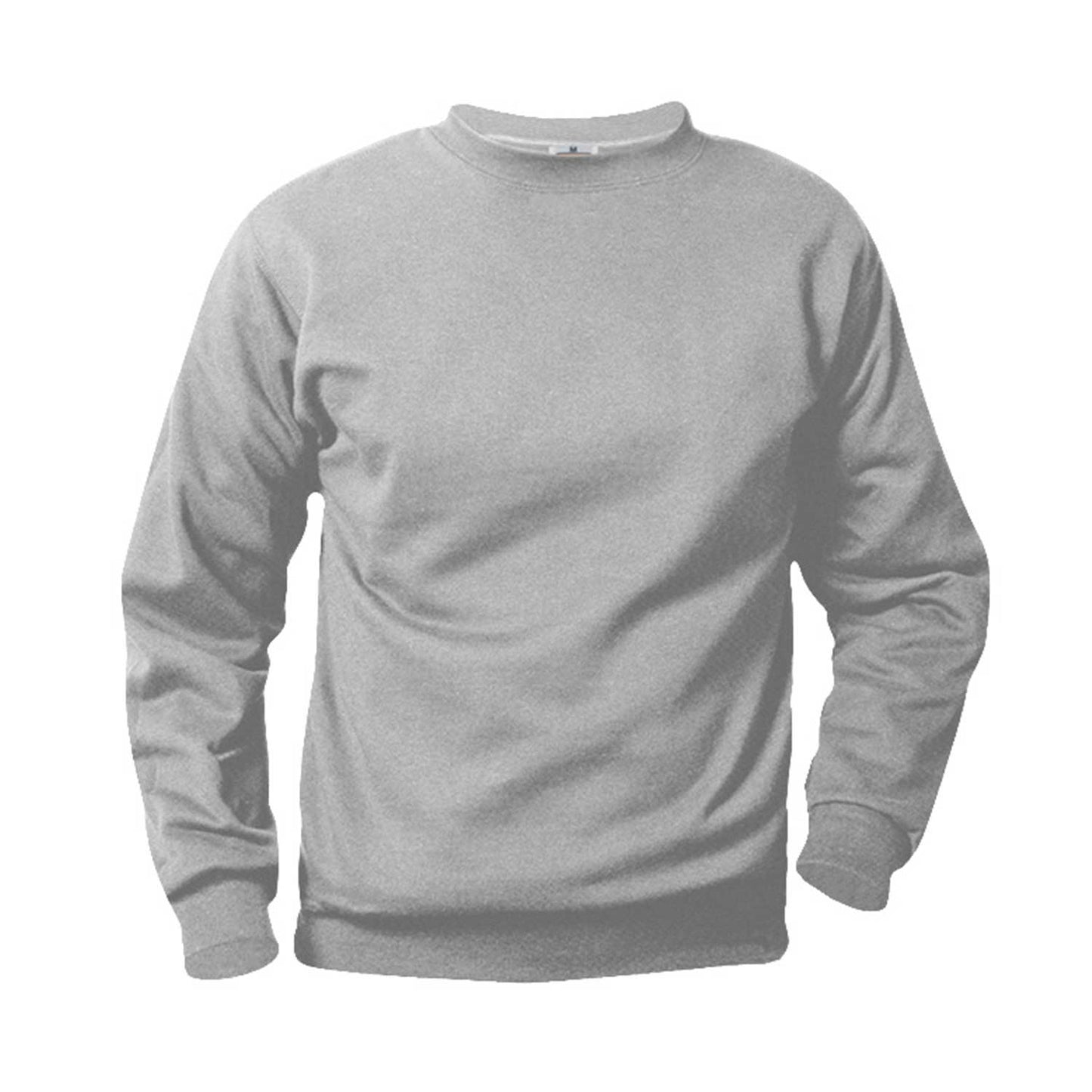 Unisex Crewneck Fleece Sweatshirt w/Logo - 1102