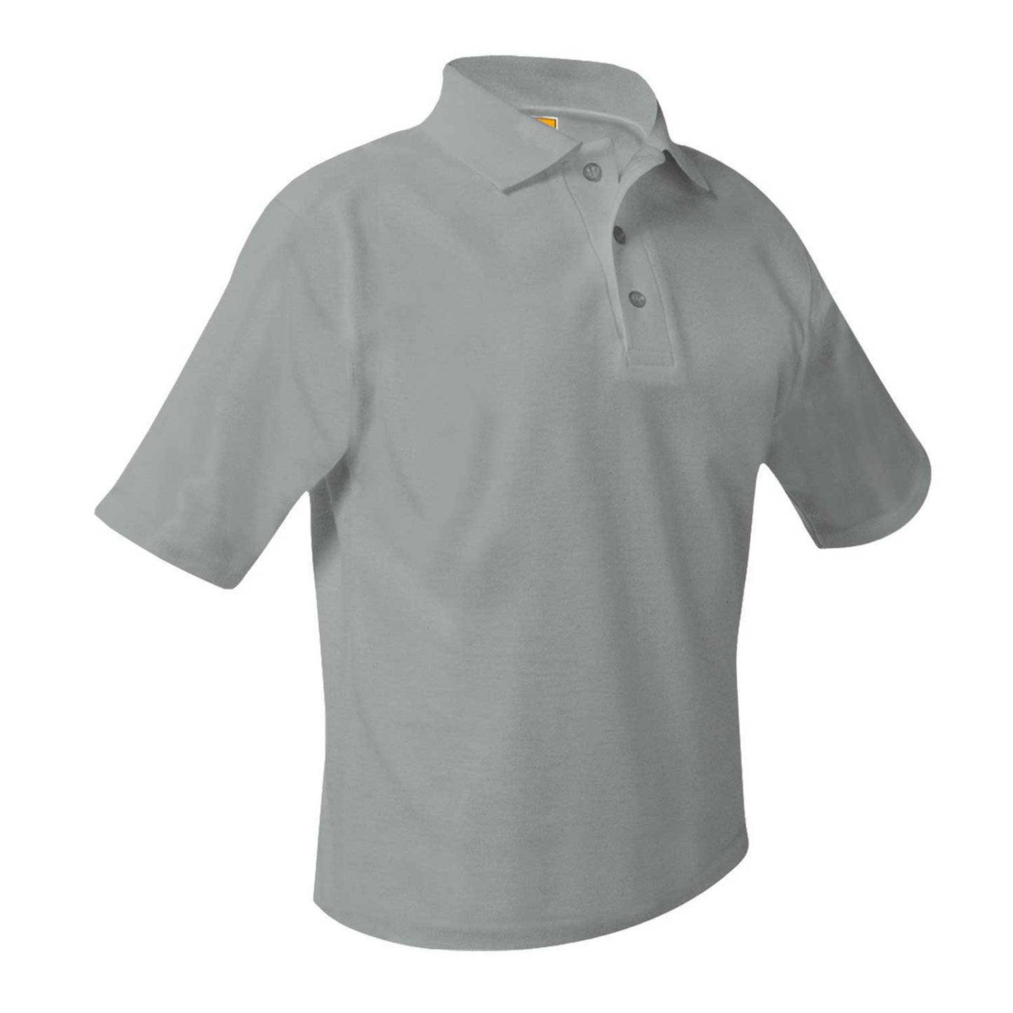 Unisex Pique Polo Shirt, Short Sleeves, Hemmed w/Logo - 1100