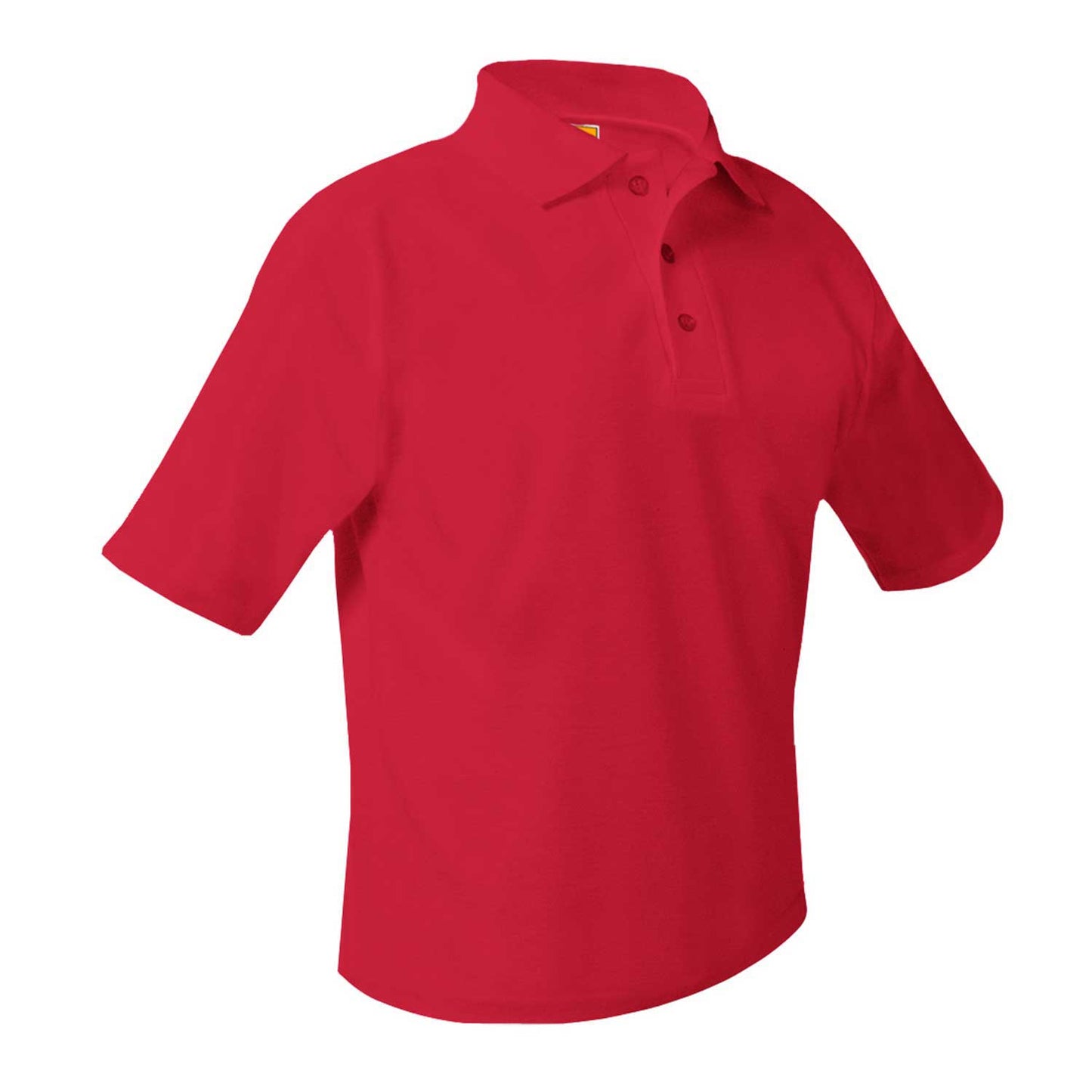 Unisex Pique Polo Shirt, Short Sleeves, Hemmed w/Logo - 1107