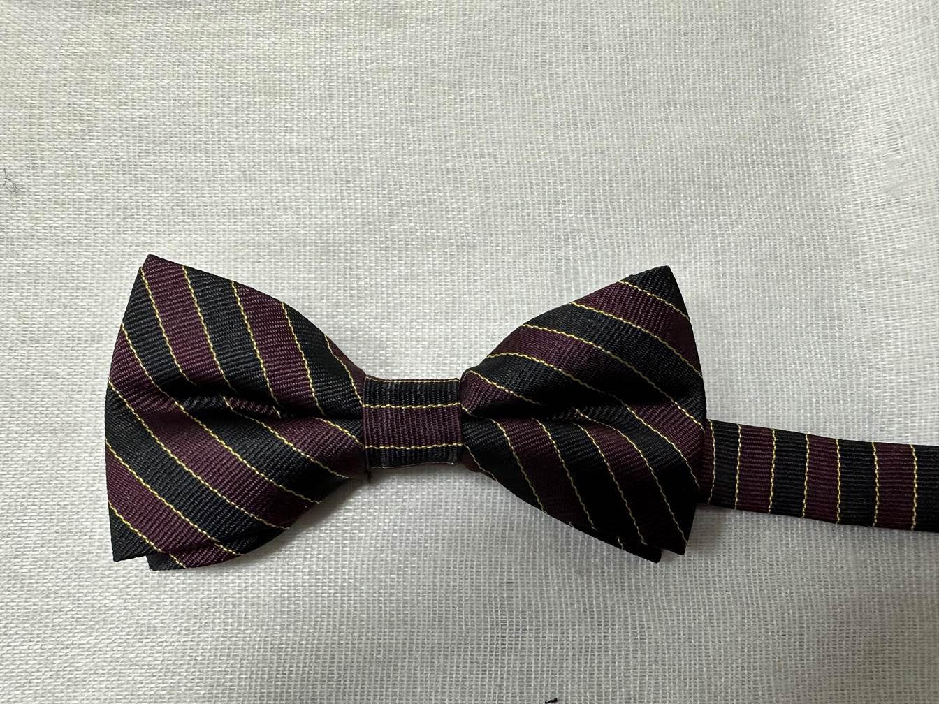 Striped Bow Tie - 1100